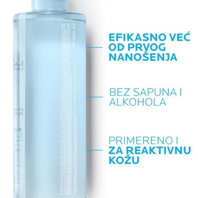 LA ROCHE POSAY FIZIOLOŠKI MICELARNI RASTOR ZA REAKTIVNU KOŽU 400 ML